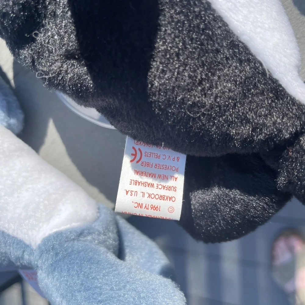 TY‎ Retired Original Beanie Babies- Ocean Mammals Set Of 3 Dolphin/orca/walruss